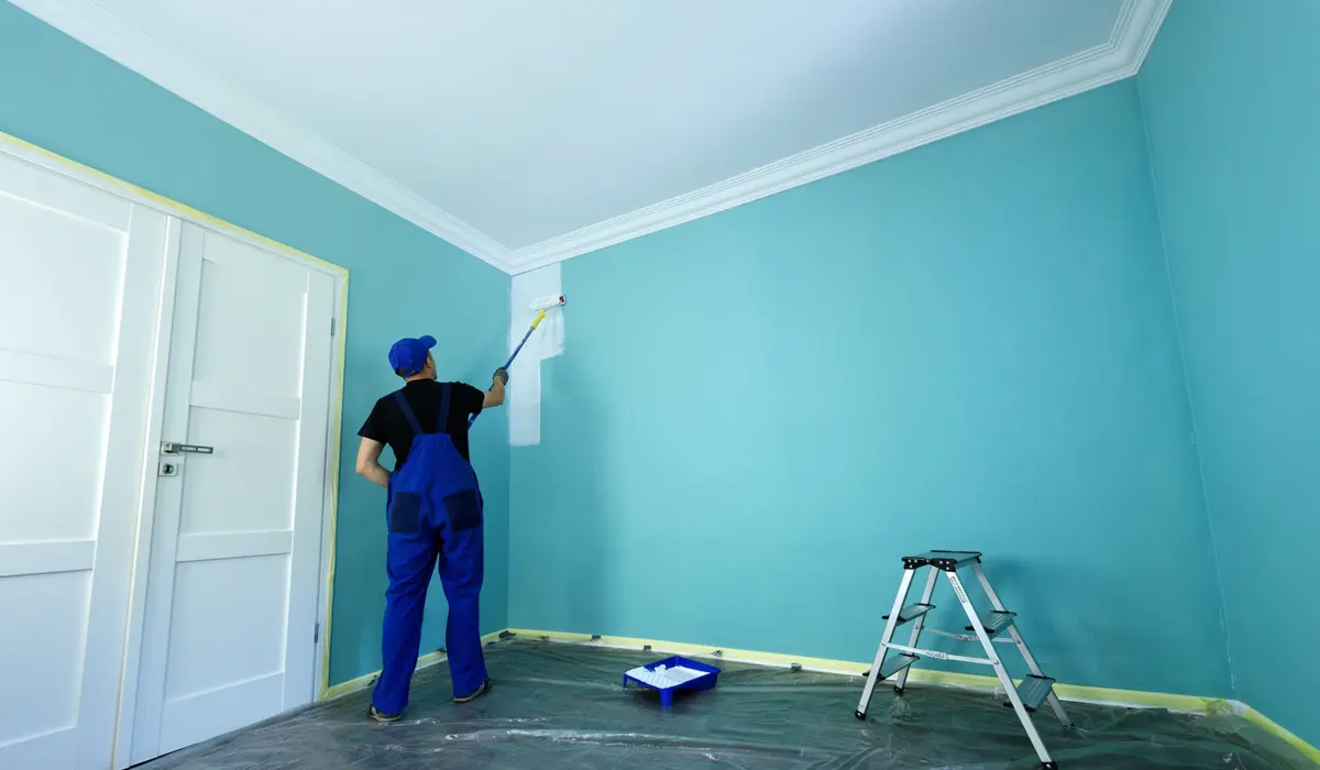 Man in a working overall